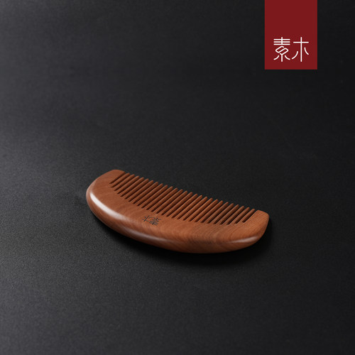 素木老料桃木梳R10-1