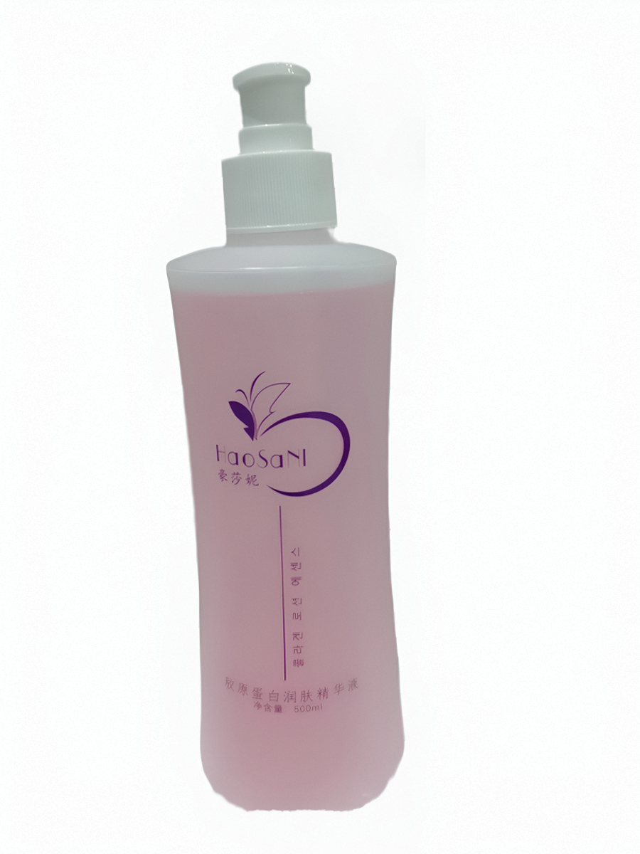 豪莎妮HaoSaNl胶原蛋白润肤玫瑰精华液美容院500mL(原奶疗玫瑰精)