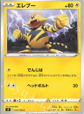 PTCG 宝可梦卡牌日版   S12A/S9   电击兽