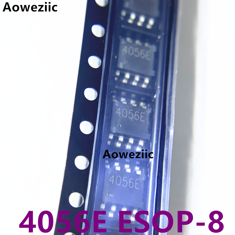 10个 TP4056 4056E ESOP-8 1A线性锂离子电池充电器芯片 贴片全新