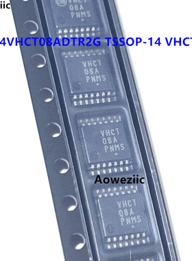 10个 MC74VHCT08ADTR2G TSSOP-14 VHCT08A 四路2输入AND门 原装