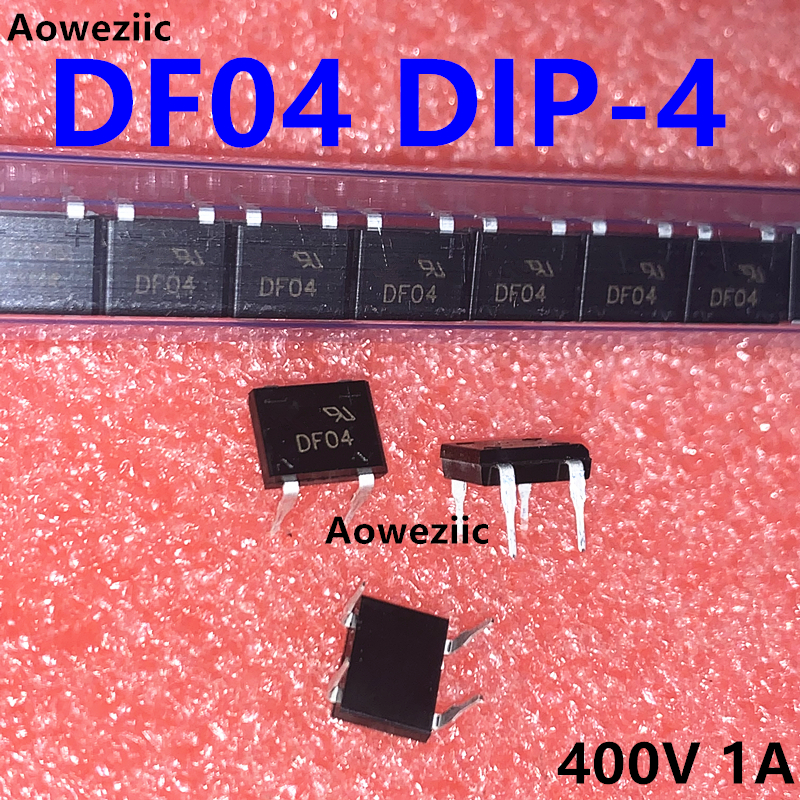 10个 DF04S DF04M 1A 400V DIP-4 SOP-4单相桥式整流器桥堆整流桥