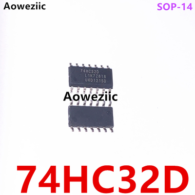 10个 74HC32D SOP-14 贴片 74HC32 四路2输入正或门 逻辑芯片IC