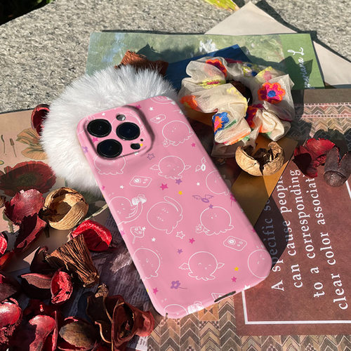 创意章鱼噼的原罪菲林手机壳哔