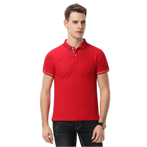 夏季半袖工装翻领商务制服POLO衫
