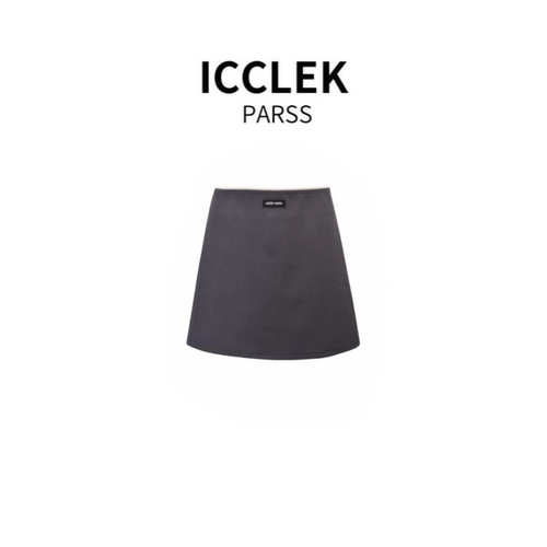 ICCLEK PARSS 2025夏季新款时尚百搭短裙-5277