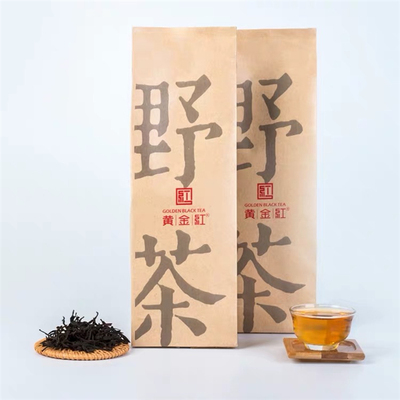 隆平茶业湖南湘西保靖黄金茶古茶树野生茶叶野金红茶100g顺丰包邮