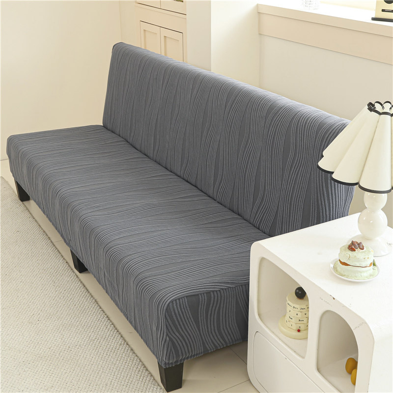 加厚全盖沙发床套简易折叠无扶手弹力沙发套罩布艺提花沙发罩通用