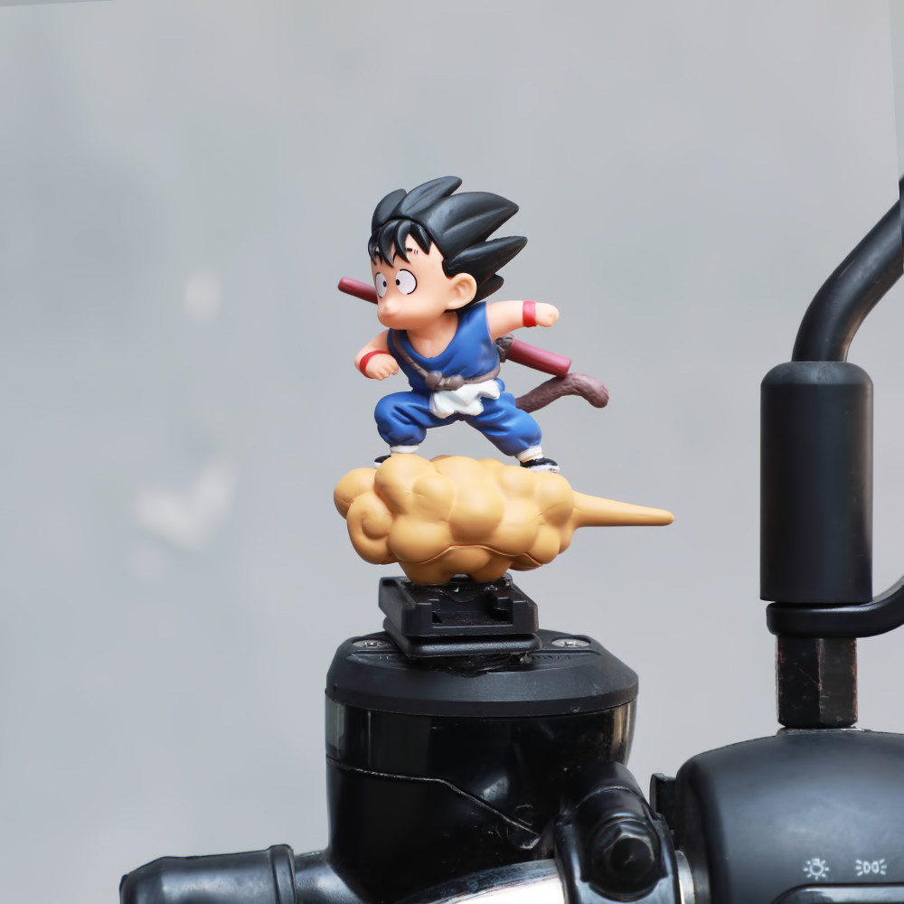 龙珠悟空公仔手办摩托车装饰品汽车载自行车电动电瓶车外摆件饰品