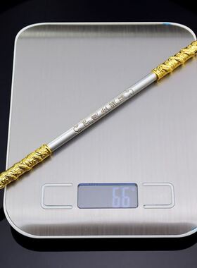 金箍棒纯铜实心如意金箍棒纯铜金箍棒武器玩具模型工艺品摆件玩具