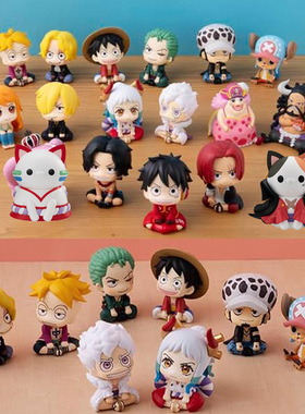 日版正版MegaHouse LookUp海贼王路飞索隆大妈凯多山治罗萨博手办