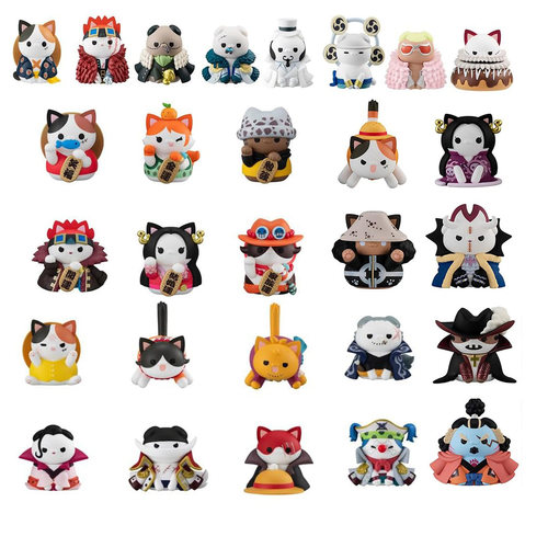 预定全款日版海贼王喵猫盲盒