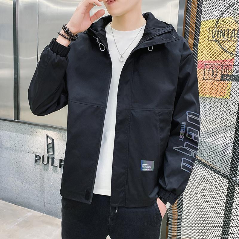 高品质现货春季外套男上衣学生百搭休闲夹克外套J,男装夹克,星座301D(原星座1004-8）