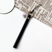 新品 小清新 原创结实手机挂件手腕绳手提带精致兔子挂坠手机链短款