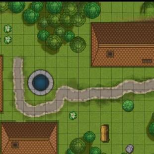 【龙与地下城DND】奇幻风跑团像素风遭遇战地图册【安伯斯跑团】