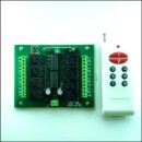 超奇12V8路无线遥控开关配大功率1000米遥控器灯具工业设备控制器