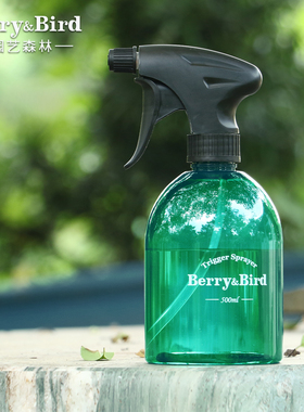 Berry&Bird喷壶小号多肉专用园艺工具洒水壶气压式喷雾瓶家用消毒