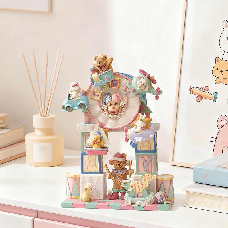 旋转摩天轮音乐盒八音盒