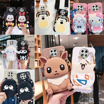 零钱包适用于oppoA2Pro手机壳软壳可爱卡通PJG110防摔外壳后盖a2pro学生女款pjg110保护套个性全包斜跨挂绳潮