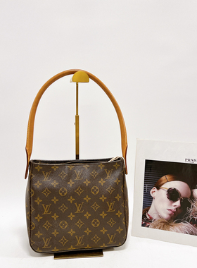 【品质中古】 Lv路易威登老花中号looping