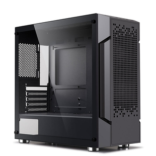 金河田M-ATX机箱360水冷长显卡机箱台式电脑静音防尘机箱简誉S66