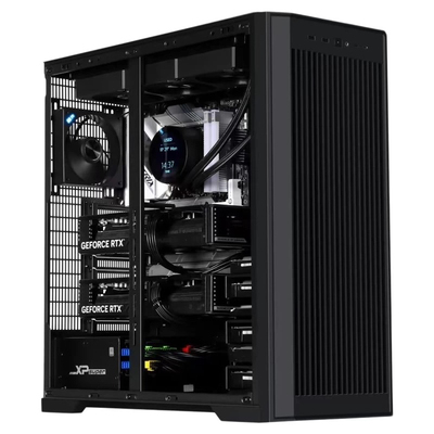 先马AI SUPER服务器机箱EATX双路X99双显卡多机械硬盘位电脑机箱