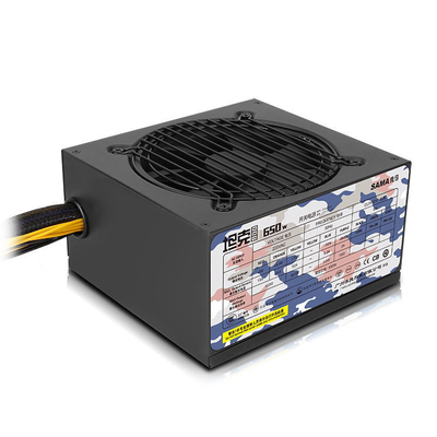 三年包换智能双路电源额定650W双CPU供电峰值700W支持X99X79主板