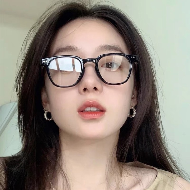 gm透明防蓝光可配有度数近视女