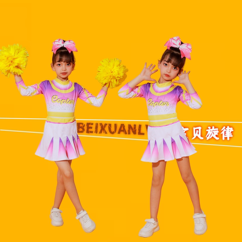 啦啦操啦啦队演出服表演服