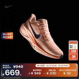 耐克飞马男子透气轻便专业跑步鞋 PEGASUS 公路NIKE FD2722 冬季