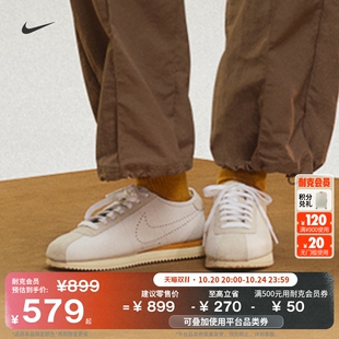 冬季 CORTEZ 复古跑鞋 NIKE HQ1841 风薄底鞋 耐克女子轻便平底运动鞋