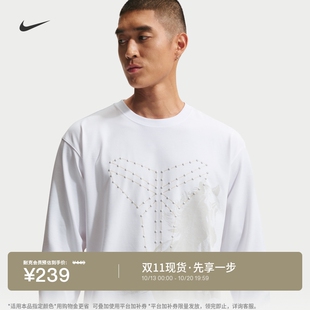 耐克科比男子宽松长袖篮球T恤休闲运动舒适NIKE DRI-FIT IQ2373