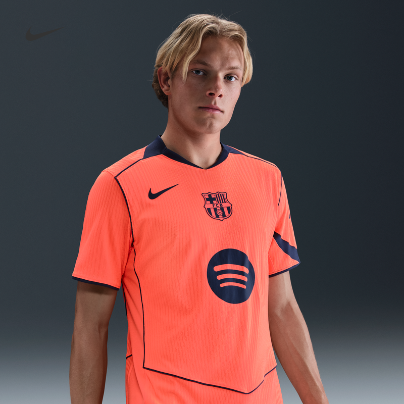 Nike耐克巴萨速干轻便男足球球衣