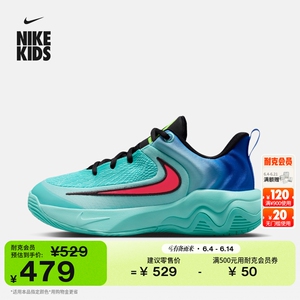 Nike耐克字母哥大童实战篮球鞋