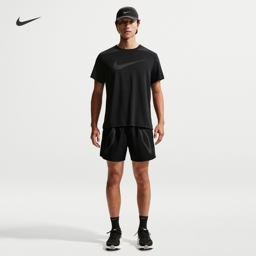 Nike耐克速干男子跑步短裤含衬裤