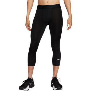 耐克男子透气紧身训练七分裤冬季举重速干针织NIKE PRO FB7951