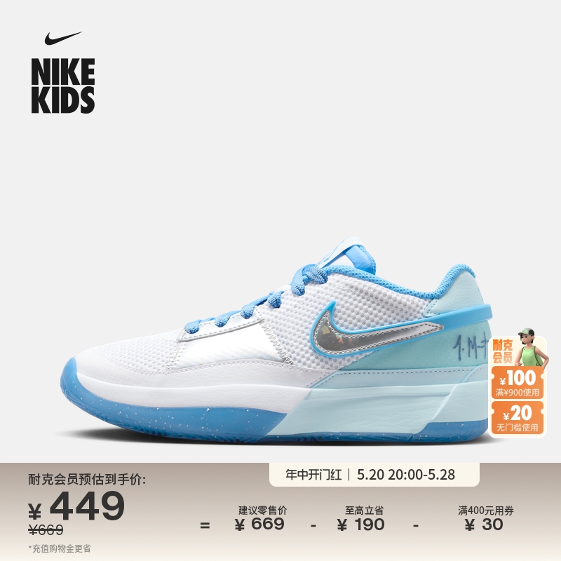 Nike耐克大童篮球童鞋FJ1266