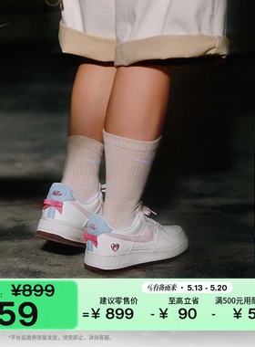 耐克空军一号女子平底运动鞋胶底板鞋NIKE AIR FORCE 1 IQ4937