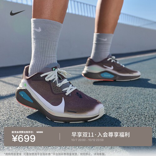Nike耐克稳程男子公路专业跑步鞋