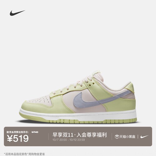 Nike耐克DUNK复古女子运动鞋板鞋