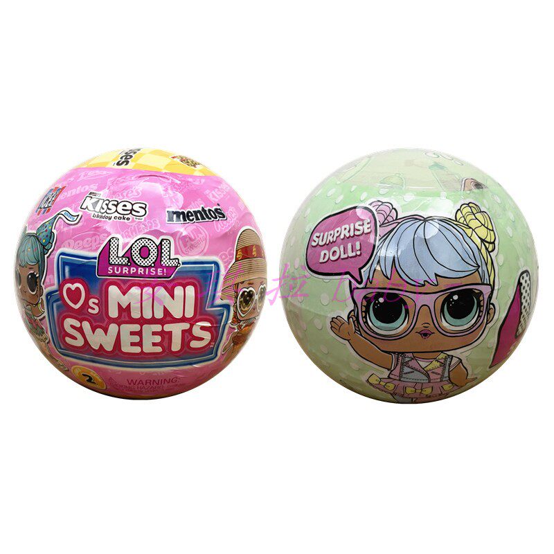 现货LOL惊喜娃娃mini sweetw糖果娃娃 剧院俱乐部公仔盲盒拆拆球