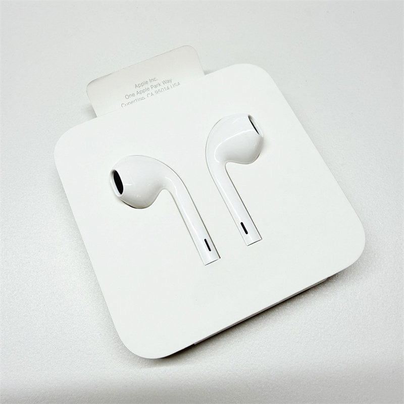 Apple苹果适用于iphone7-17EarPods入耳式有线耳机USB-C扁头3.5
