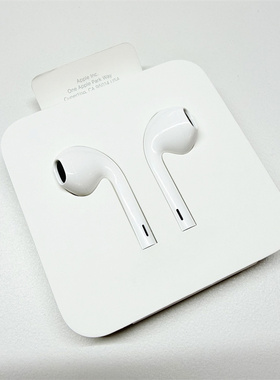 Apple苹果适用于iphone7-17EarPods入耳式有线耳机USB-C扁头3.5