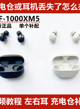 Sony/索尼 WF-1000XM5左右单耳配对充电盒仓真无线蓝牙耳机降噪豆