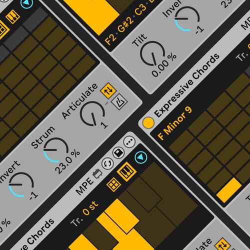 Expressive Chords Ableton live Max for Live 音符转换和弦和声