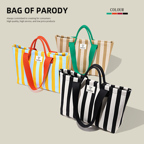 Bagofparody帆布大容量托特包