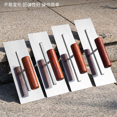 福利达批发抹泥铲刀刮腻子外墙保温无钉泥板收光刮大白不锈钢抹子