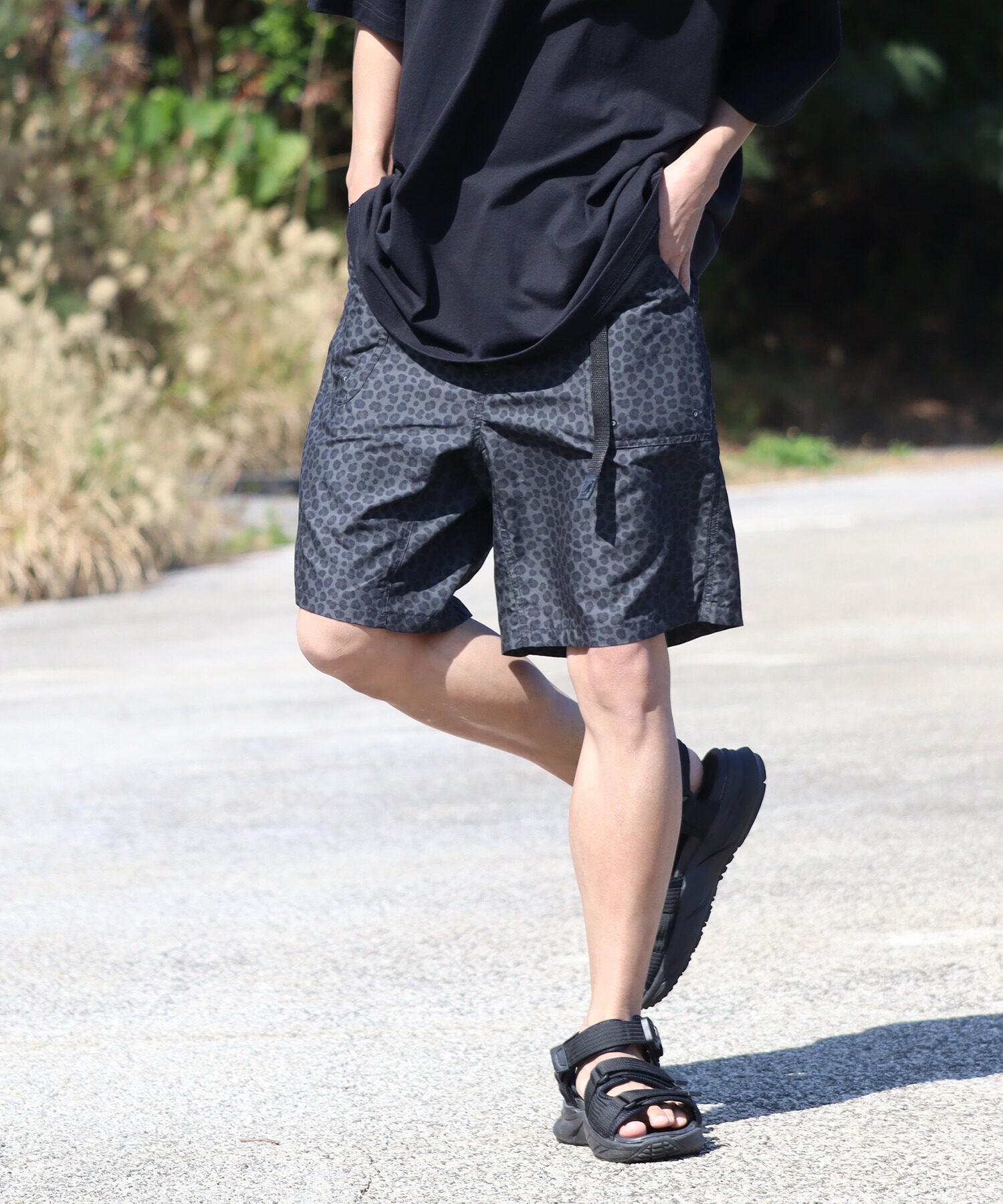 日单潮牌KANGOL多色水陆两用新款短裤男女款夏季户外穿速干五分裤