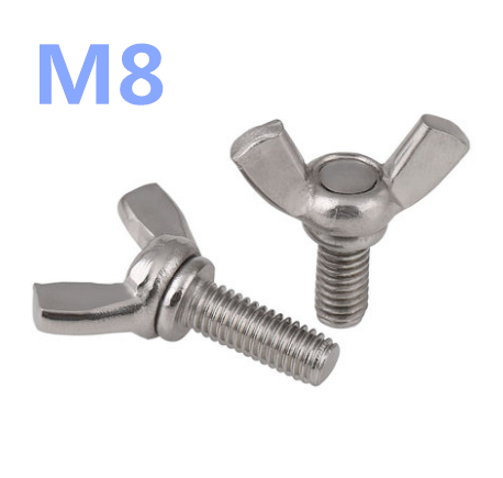 304不锈钢蝶形螺丝羊角手拧螺丝8*12/16/20/25/30/35/40/45/50/60,五金/工具,螺钉,淘宝优惠券,粉丝福利购,淘宝优惠卷