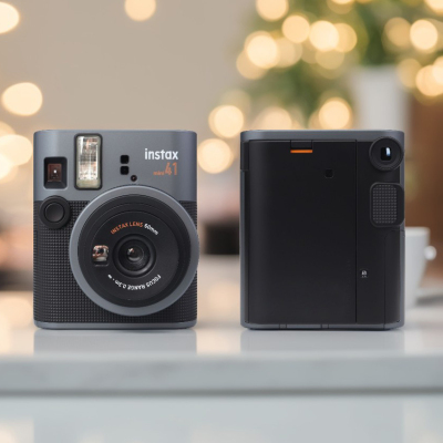 富士一次成像立拍立得mini41相机自动曝光含拍立得相纸复古迷你40